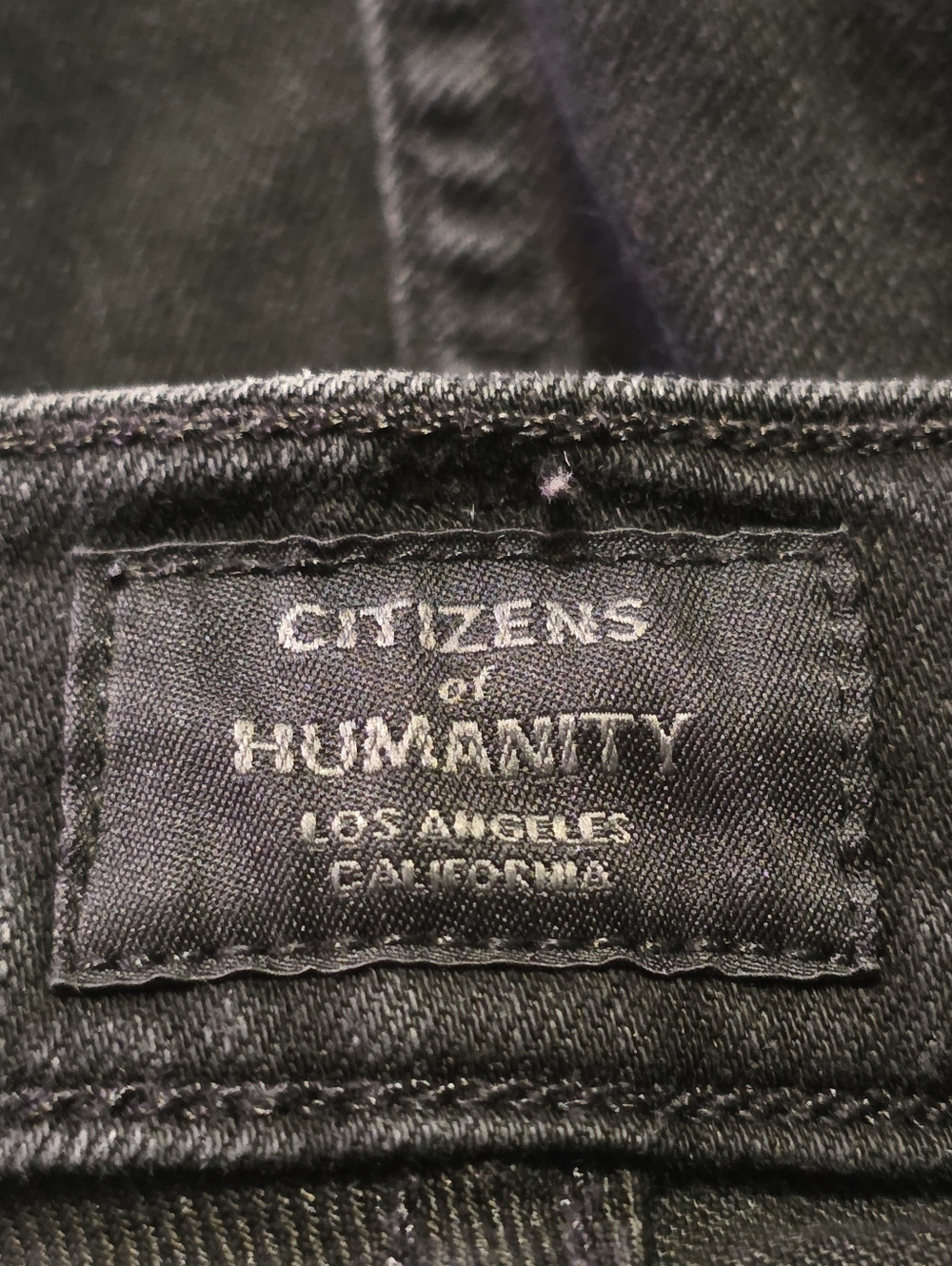 Citizens Of Humanity Rocket Ankle High Rise Skinny Jeans Black Wash Size 29 - Picture 8 of 12